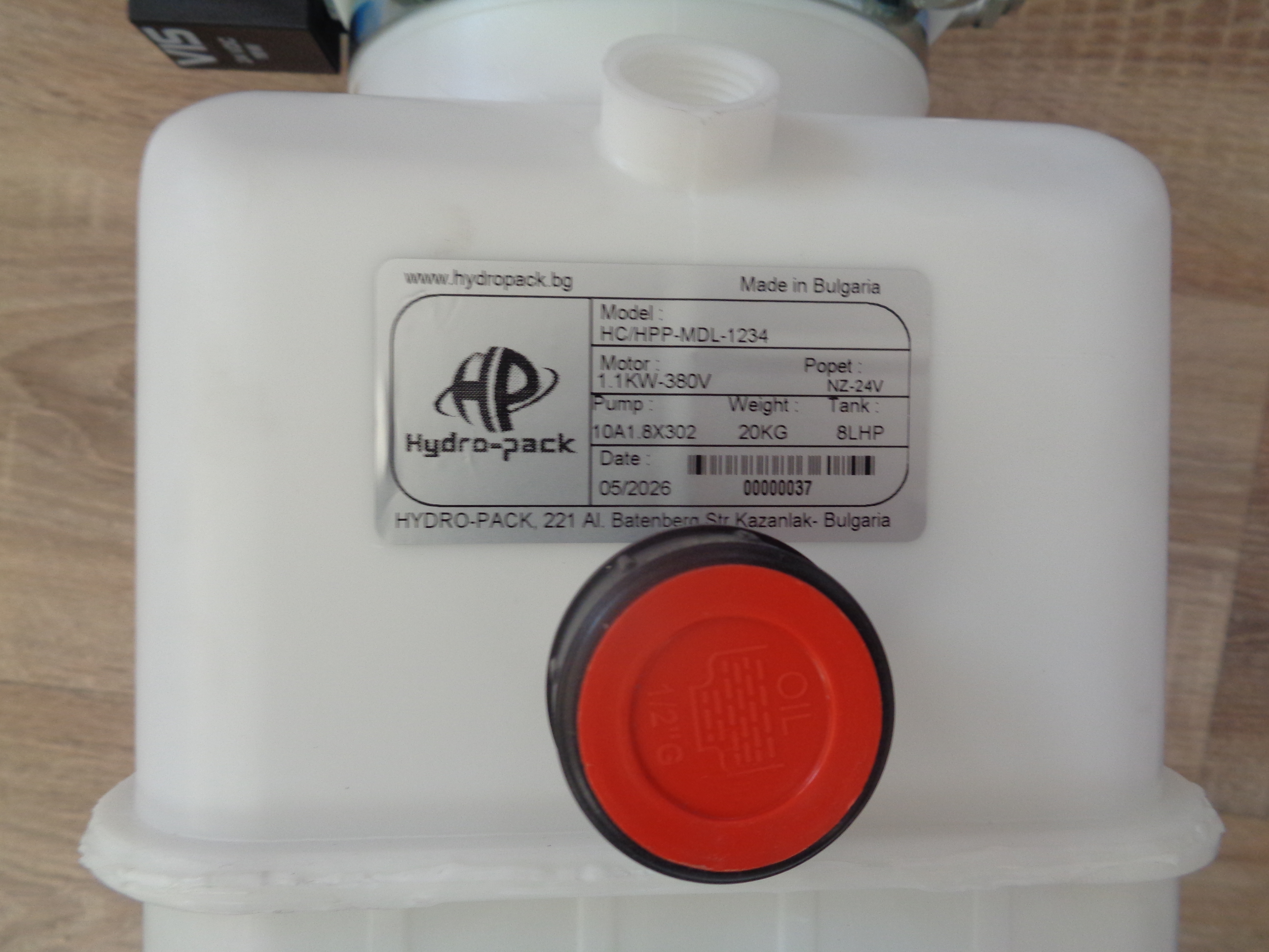 Grup hidraulic 380V 1.1 kW rezervor 6 litri  230 bar 2,8 litri/minut pentru rampe hidraulice