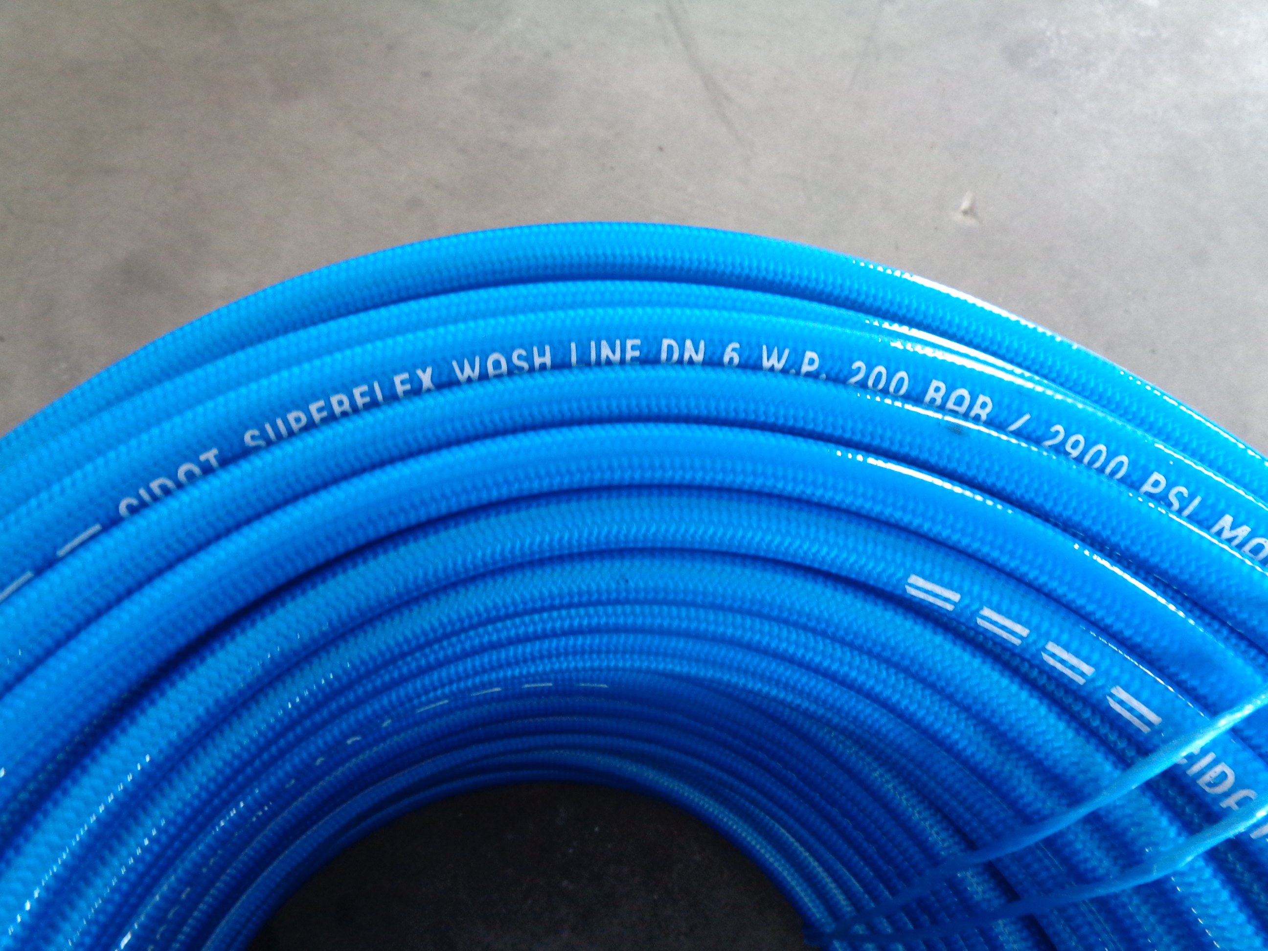 Furtun Presiune Wash line albastru 1/4