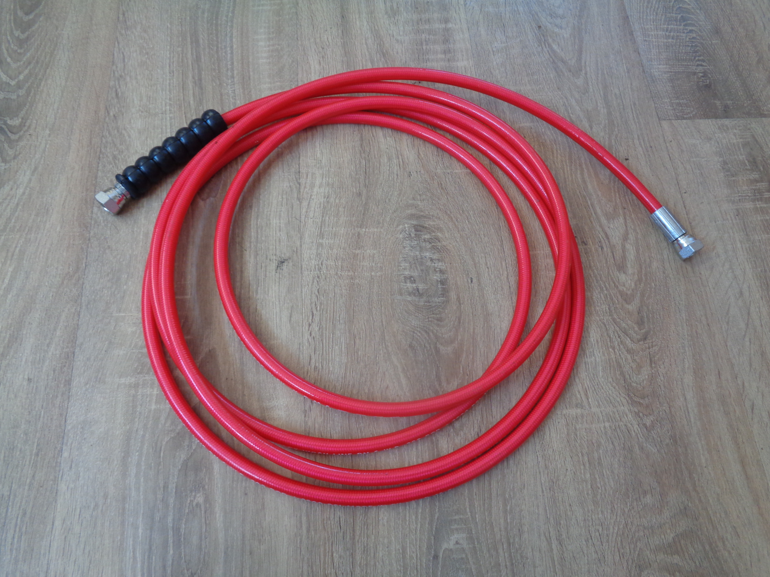 Furtun Spalatorie Nailon  rosu   DN6  200 bar - 5 mt