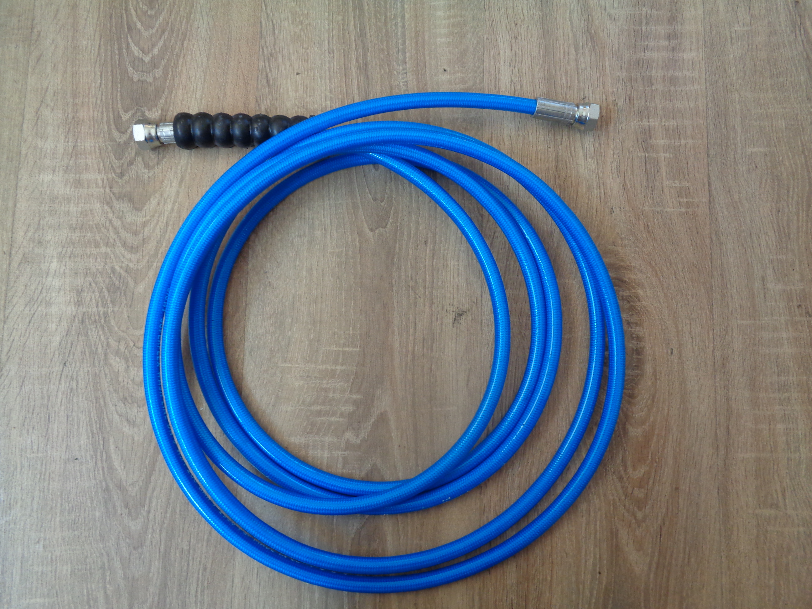 Furtun Spalatorie Nailon  albastru   DN6  200 bar - 5 mt
