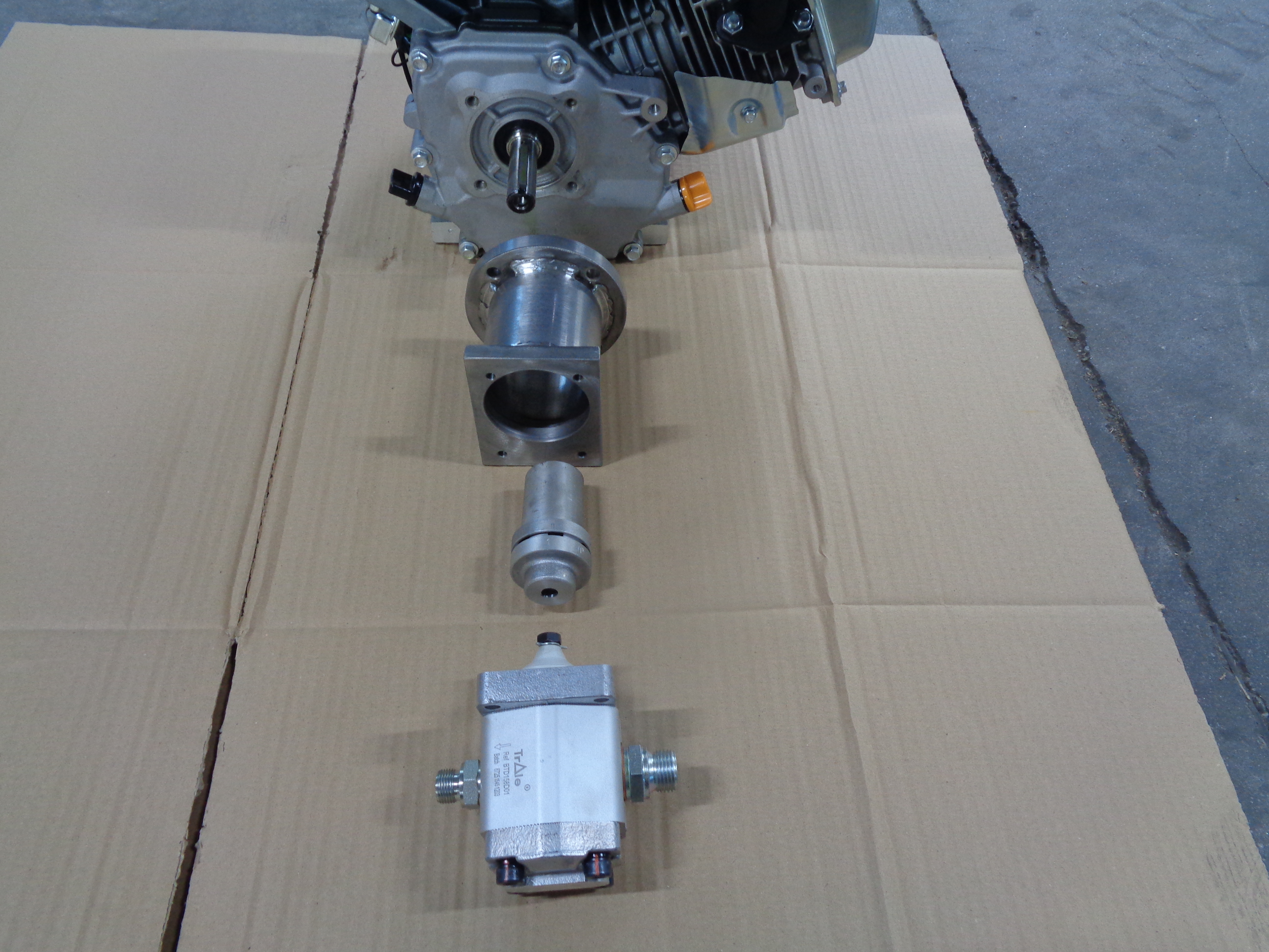 Kit despicator lemne cu motor termic LONCIN 199cc – 6,5 CP
